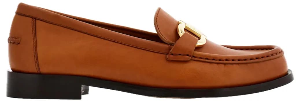 Giày Salvatore Ferragamo Moccasin Gancini Ornament 'Tan' 01H704-769756
