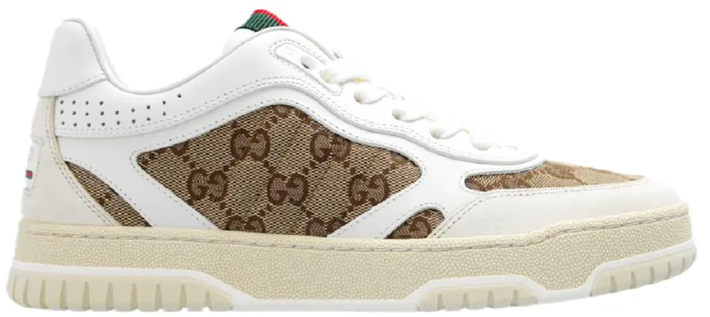 Giày Gucci Re-web Trainer 'Beige' 785452-AADHW-9573