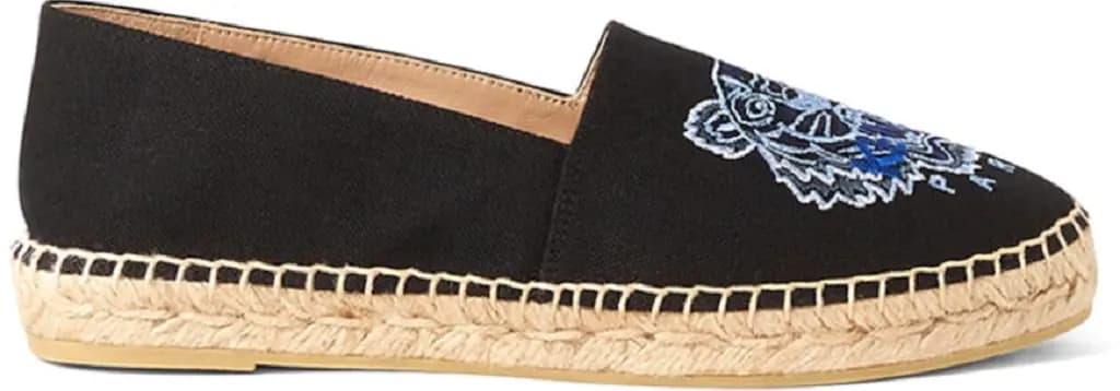 Giày Kenzo Espadrille Tiger 'Black' FB52ES180F70-99