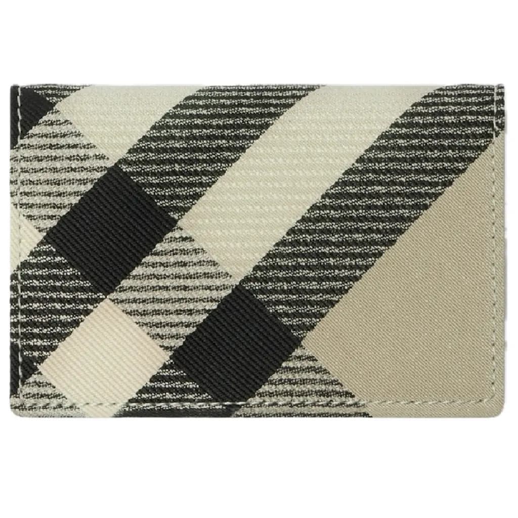 Ví Burberry Check Business Card Case 'Lichen' 80860091