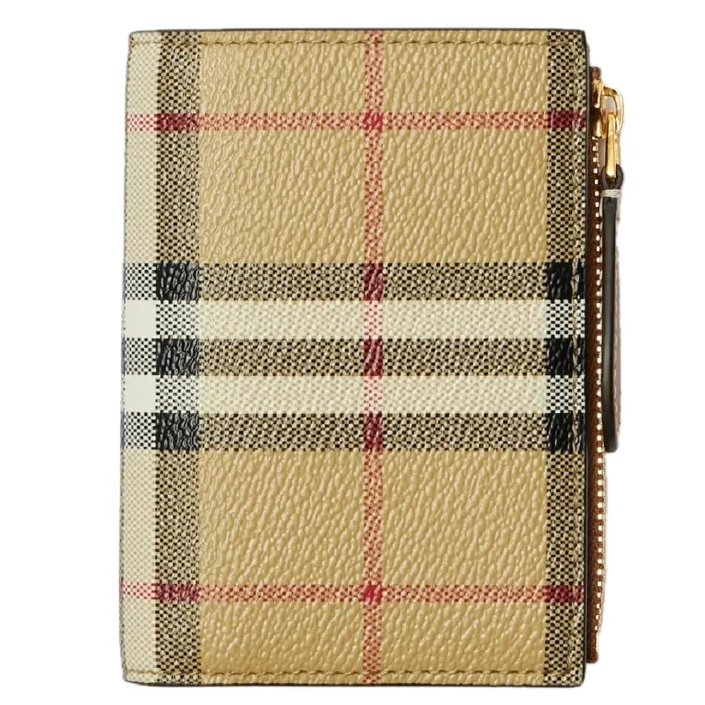 Ví Burberry Small Check Bifold Wallet 'Beige' 80792041