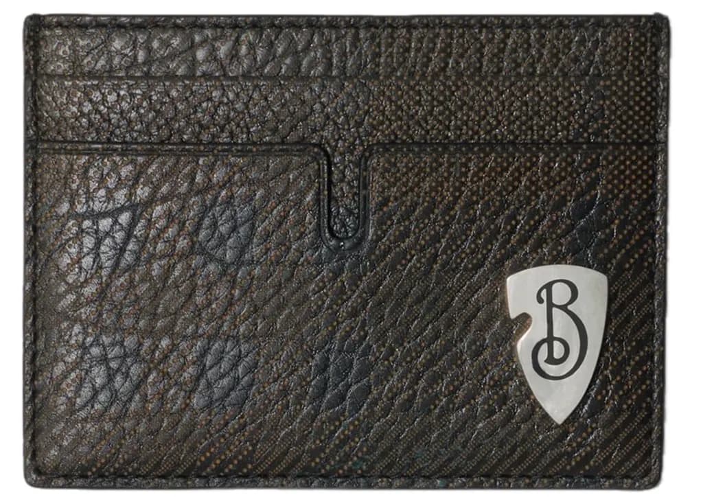 Ví Burberry B Shield Card Case​ 'Slate' 81029311
