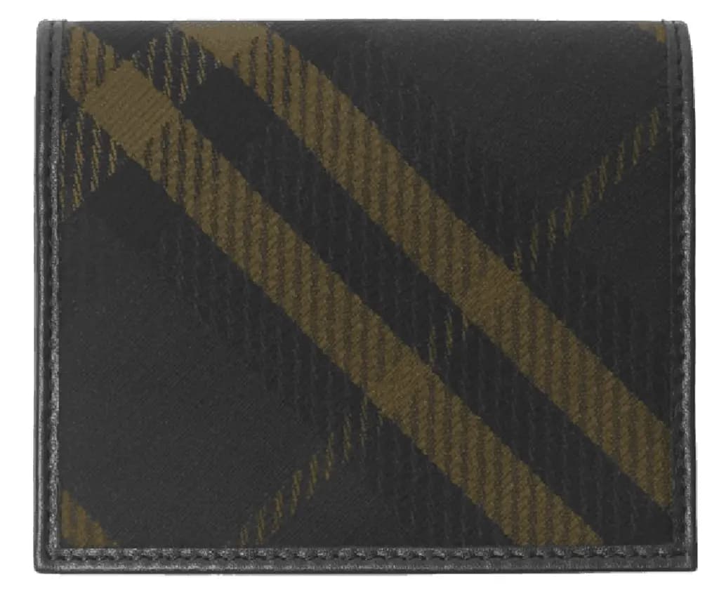 Ví Burberry Check Coin Card Case 'Shadow' 80984601