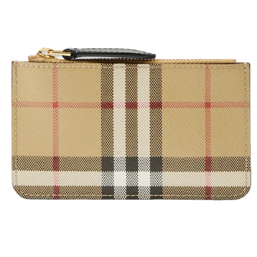 Ví Burberry Check Strap Coin Case 'Beige' 80704201