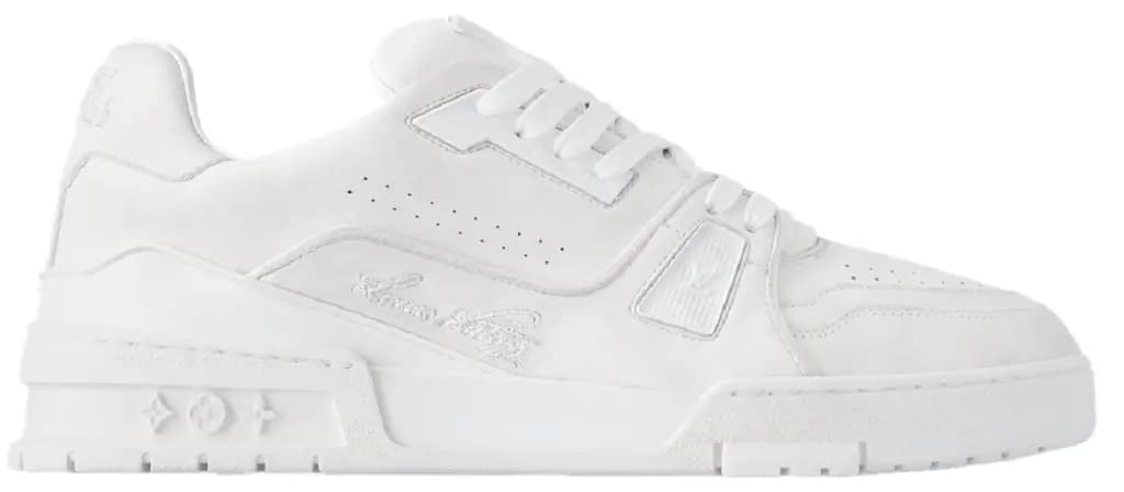 Giày Louis Vuitton LV Trainers 'White' 1ADERA