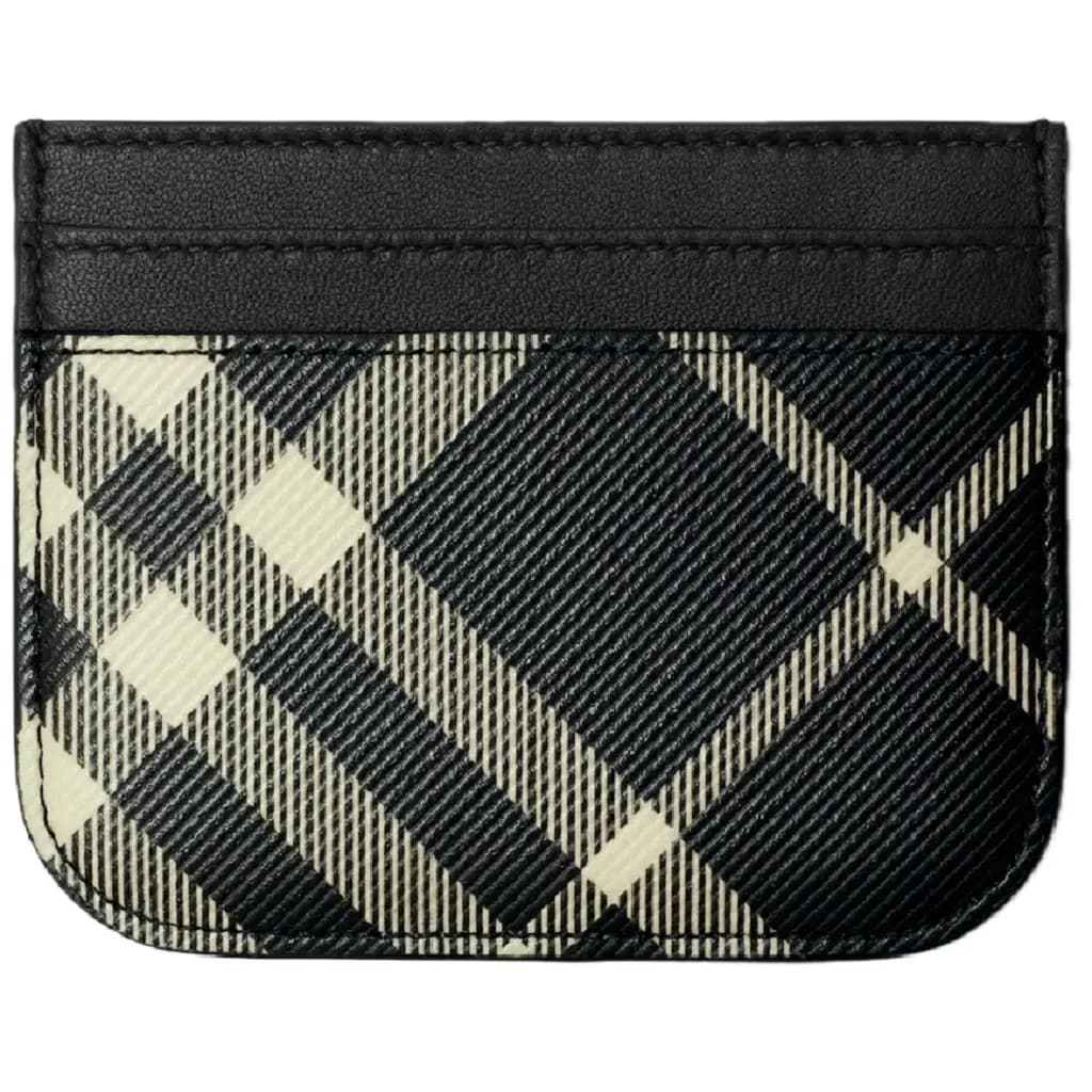 Ví Burberry Check Card Case 'Black' 80951291