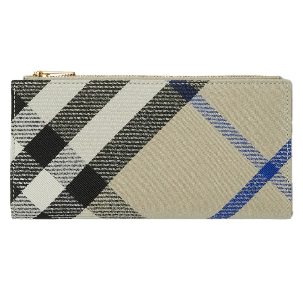 Ví Burberry Large Check Bifold Wallet 'Lichen' 80859751