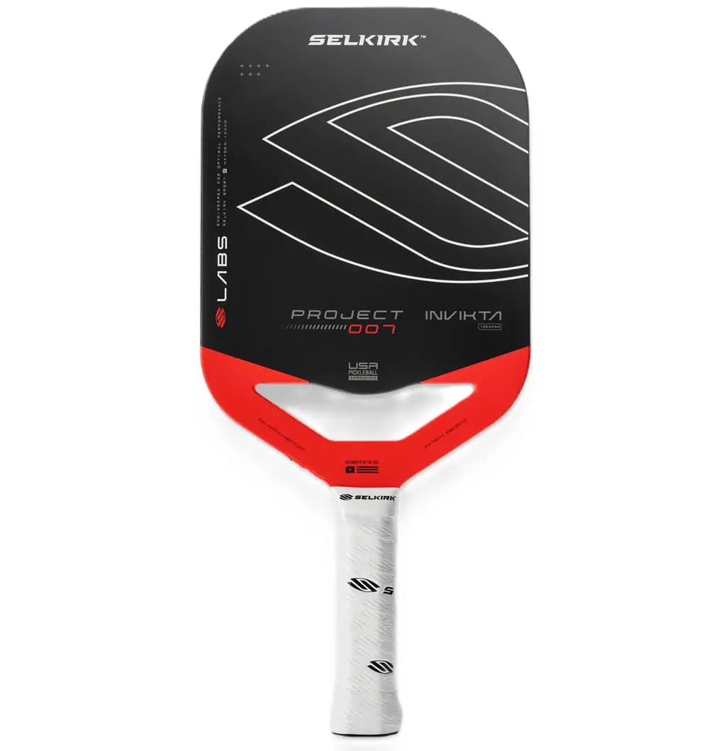 Vợt Pickleball Selkirk LABS Project 007 Invikta 'Black Red'
