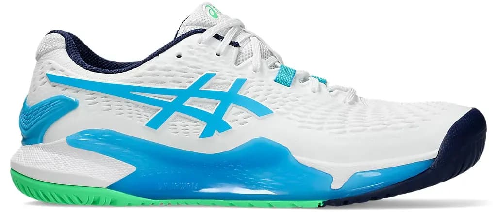 Giày Asics Gel-Resolution 9 'White Digital Aqua' 1041A330-103