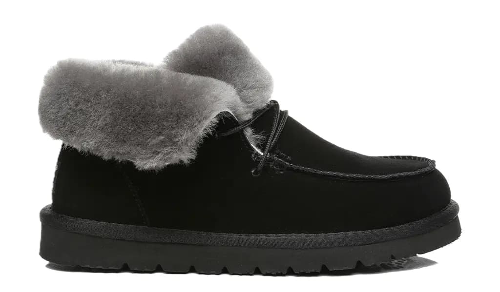 Giày UGG Diara Lacing Fleece Lined 'Black' 1113090-BLK