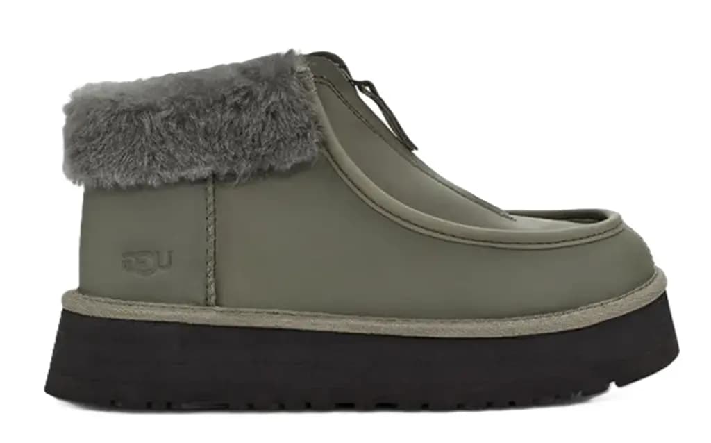 Giày UGG Punkette Matte Leather Boots 'Grey' 1120877-UMSW