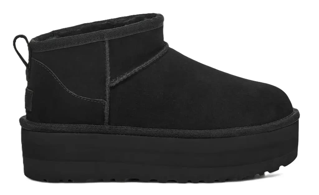 Giày UGG Classic Ultra Mini Platform Boot 'Black' 1135092-BLK