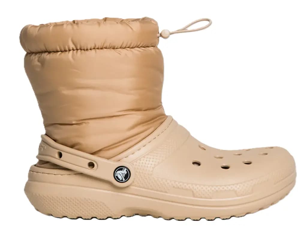 Giày Crocs Classic Lined Neo Puff Boots 'Chai' 206630-212