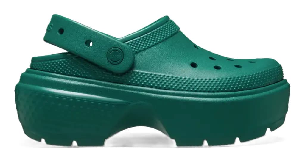 Dép Crocs Stomp Clog 'Emerald' 209347-302
