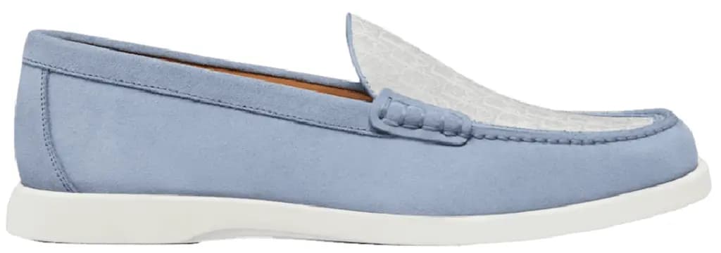 Giày Dior Granville Loafer 'Blue' 3LO131ZWN-H588