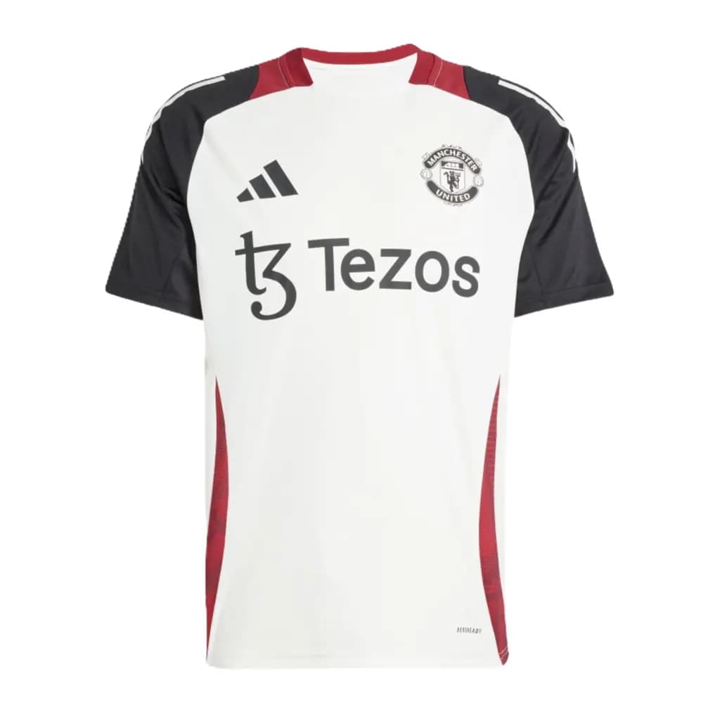 Áo Adidas Maillot De Foot Manchester United FC 'White' JE3726