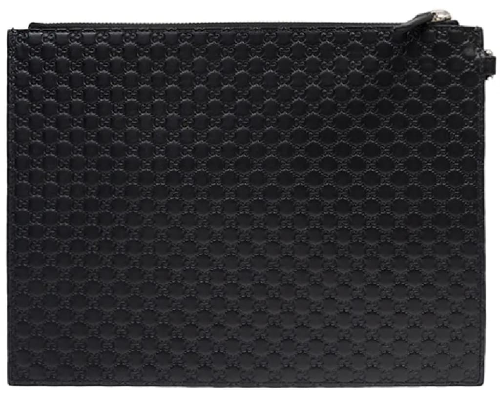 Túi Gucci Microsima Clutch Bag 'Black' 544477-BMJ1N-1000
