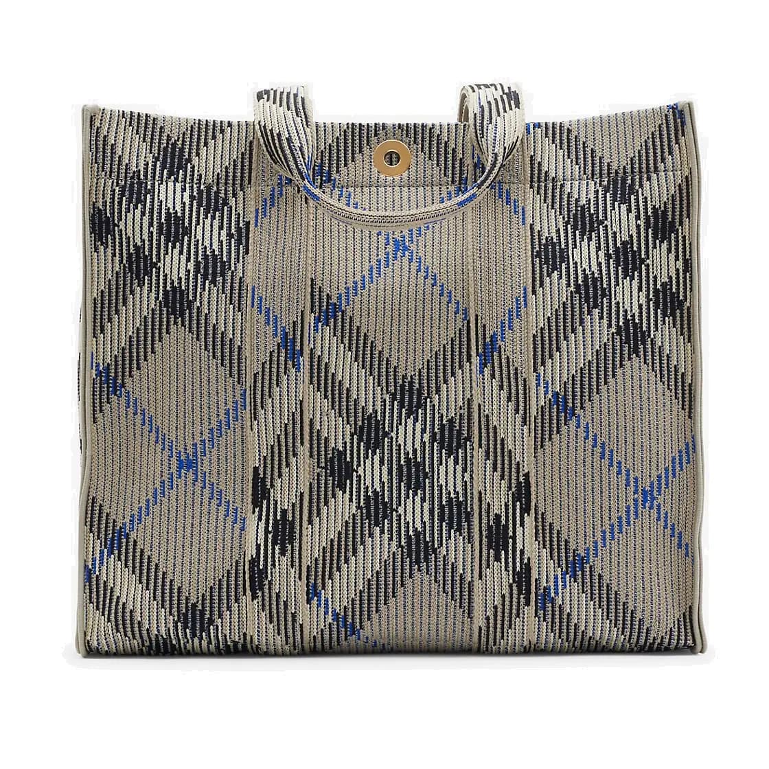 Túi Burberry Medium Check Knitted 'Lichen' 80904051