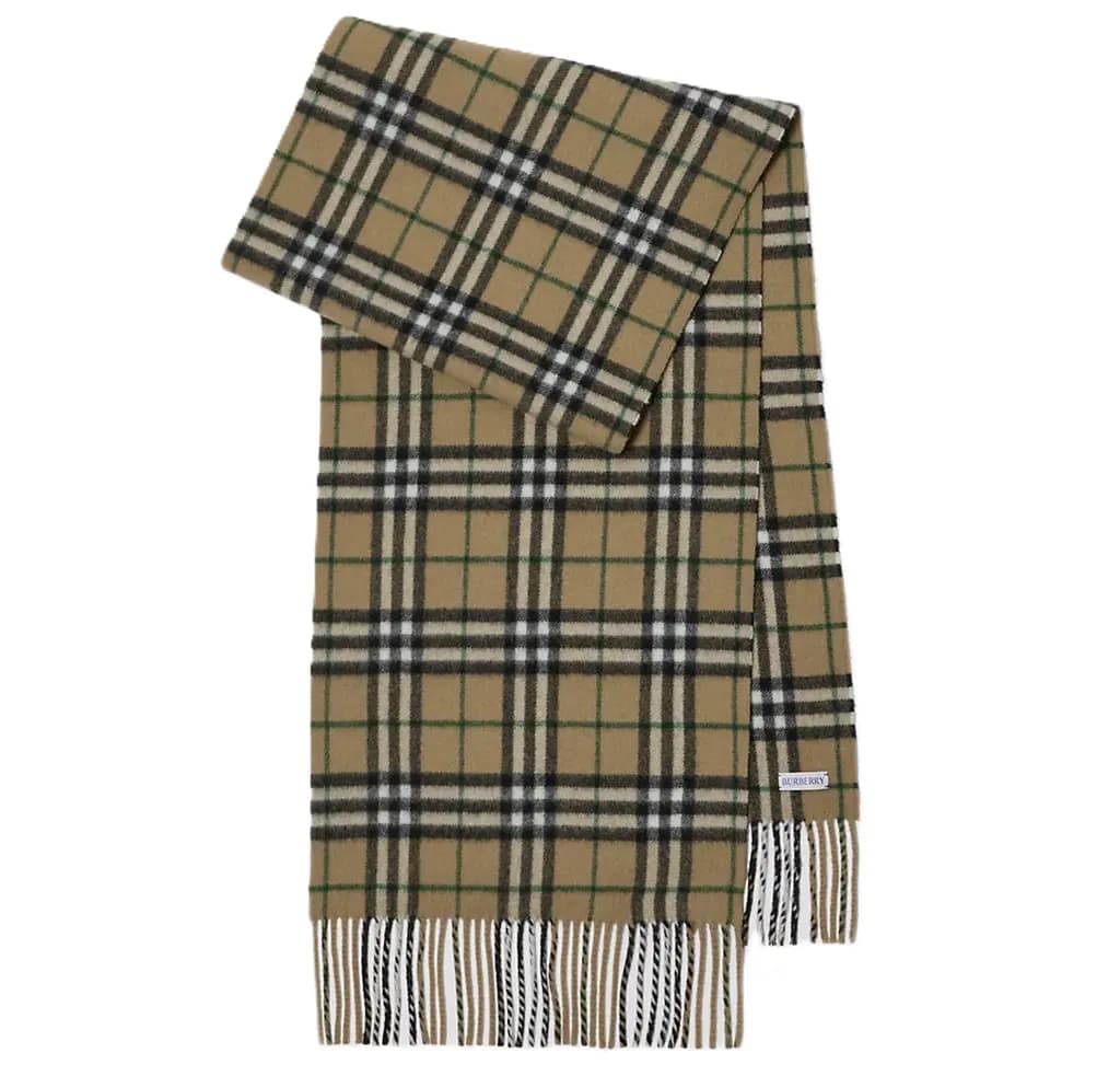 Khăn Burberry Check Cashmere Scarf 'Linden' 80965391