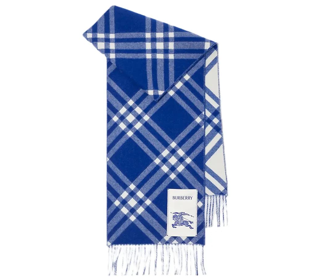 Khăn Burberry Check Cashmere Scarf 'Knight' 80997101