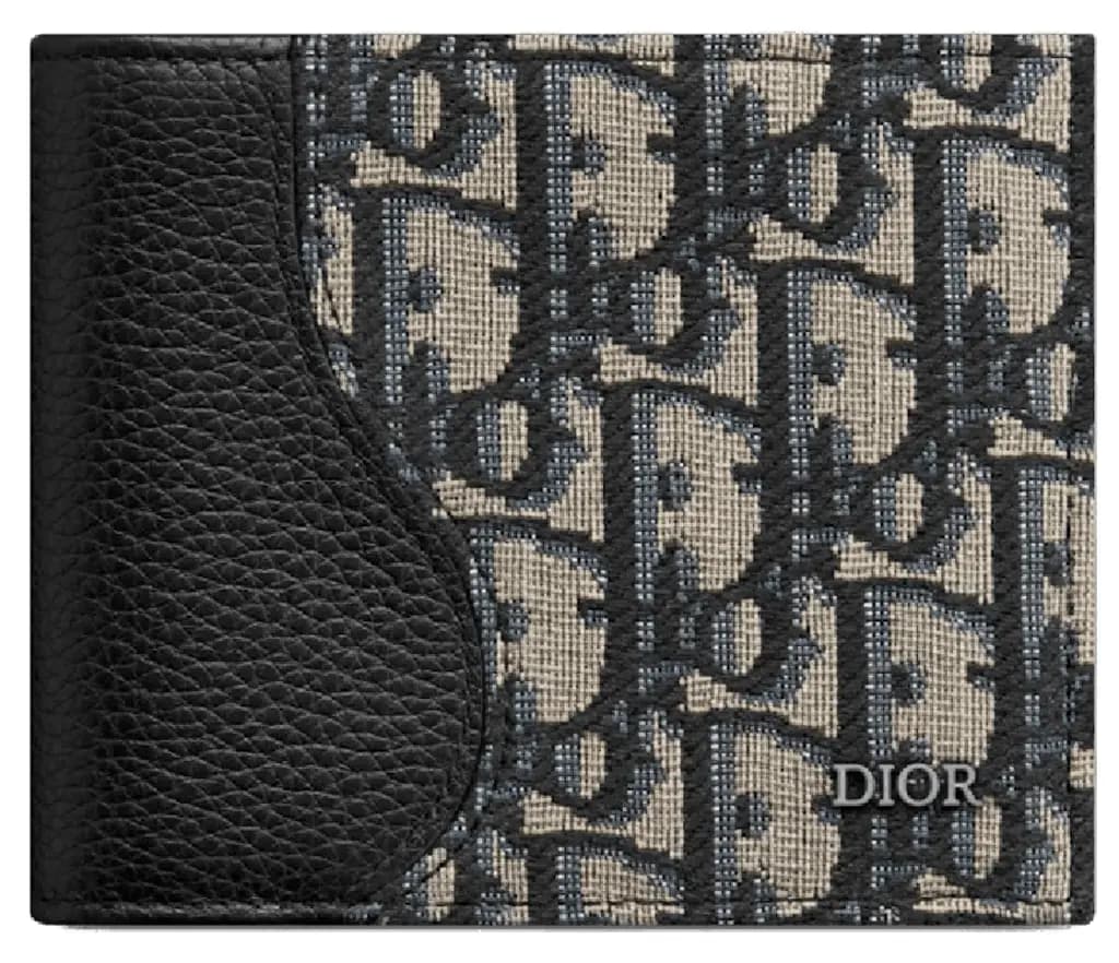 Ví Dior Saddle Bifold Card Holder 'Beige Black' 2ADBH076YKS-H05E