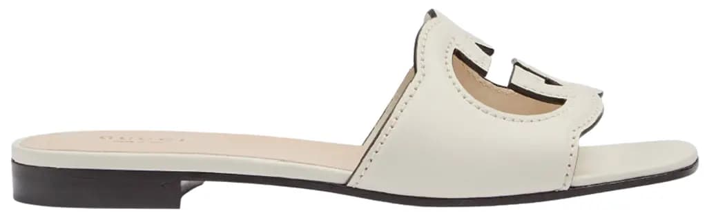 Dép Gucci Interlocking G Cut-Out 'White' 694451-US000-9022