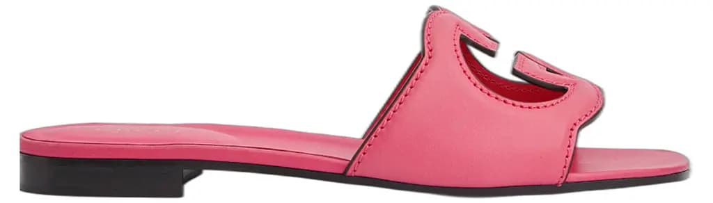 Dép Gucci Interlocking G Cut-Out 'Pink' 742058-US000-6627