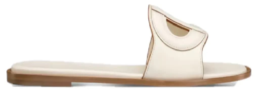 Dép Dior D-Club Slide 'White' KCO049VEA-S03W