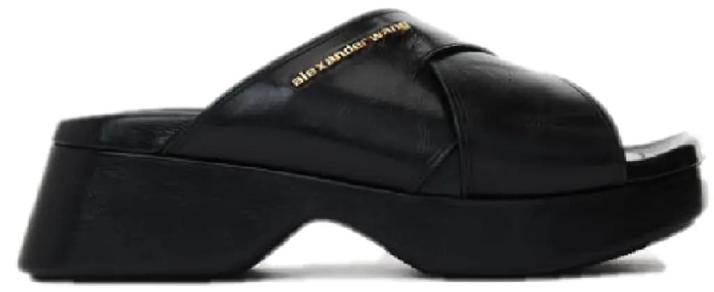 Dép Alexander Wang Float Criss-Cross 'Black' 30224S003001