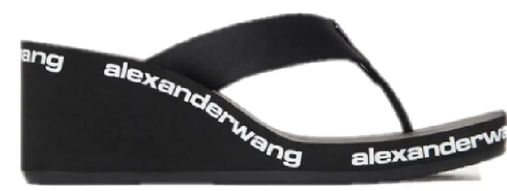 Dép Alexander Wang Aw Nylon 'Black' 30321S019001