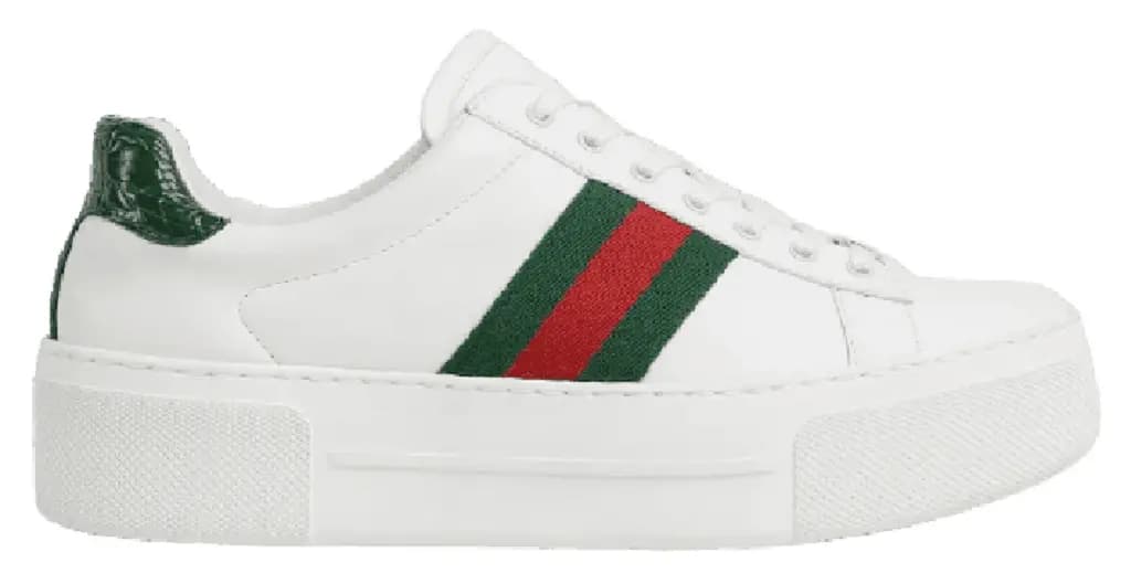 Giày Gucci Ace Sneaker 'White Leather' 791399-AACAG-9055