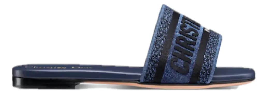 Dép Dior Dway Slide 'Blue' KCO090DNJ-S30B