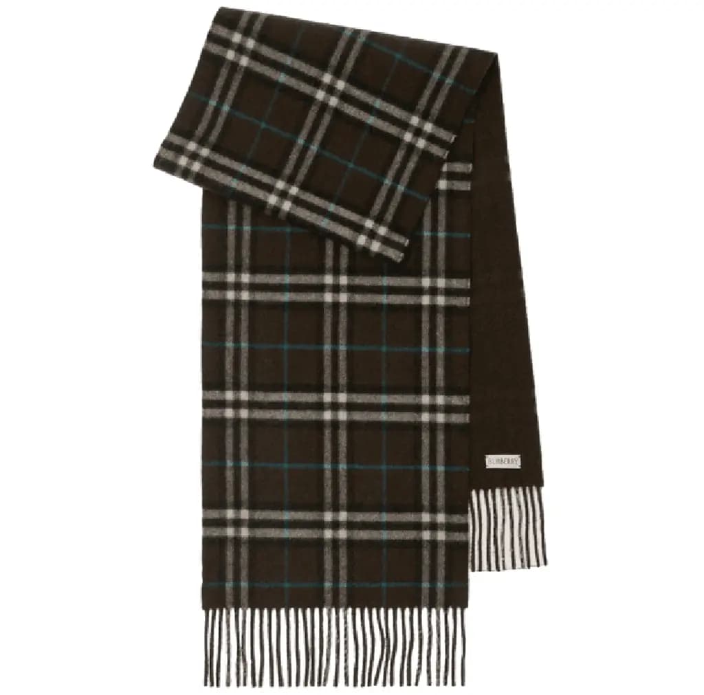 Khăn Burberry Reversible Check Cashmere Scarf 'Snug' 80909071