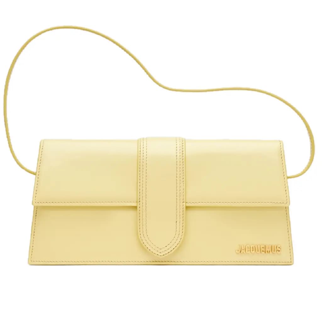 Túi Jacquemus The Bambino 'Pale Yellow' 221BA013-3128-205