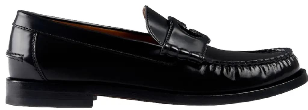 Giày Gucci Interlocking G Loafer 'Black' 738470-17X00-1000