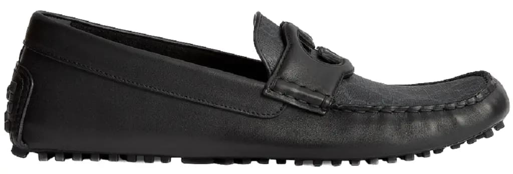 Giày Gucci Interlocking G Driver 'Black' 730148-AAB7Z-1000