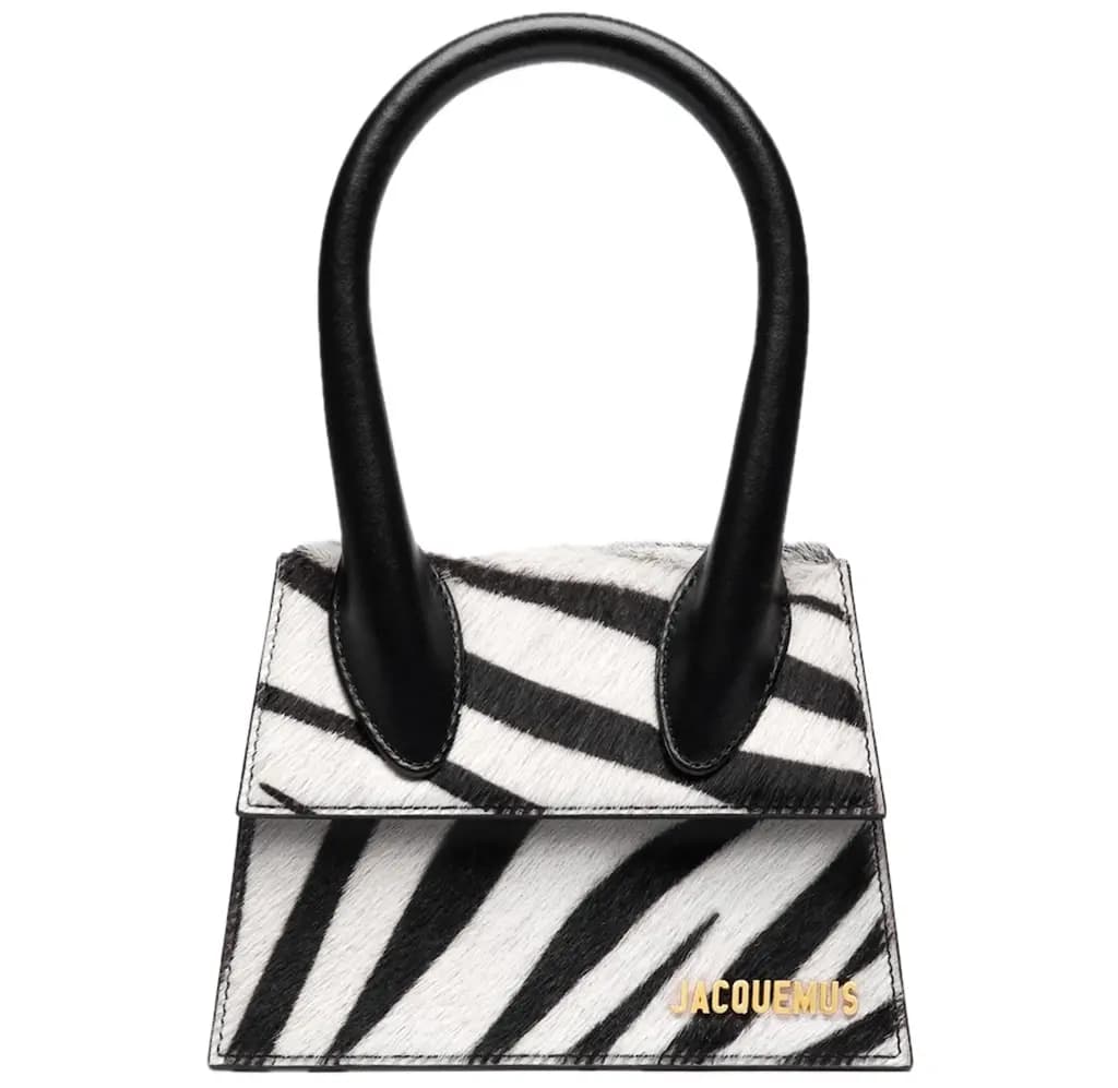 Túi Jacquemus The Medium Chiquito 'Zebra' 213BA002-3209-9DZ