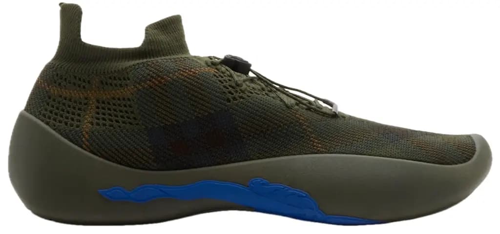 Giày Burberry Check Knit Neptune Sneakers 'Bramble' 80993191
