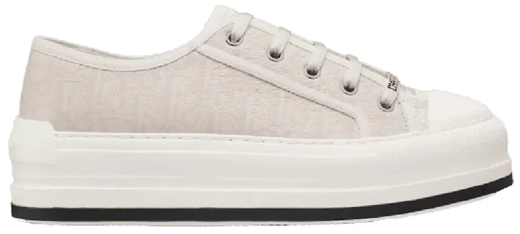 Giày Dior Walk'n'Dior Platform Sneaker 'White' KCK409OLY-S03W