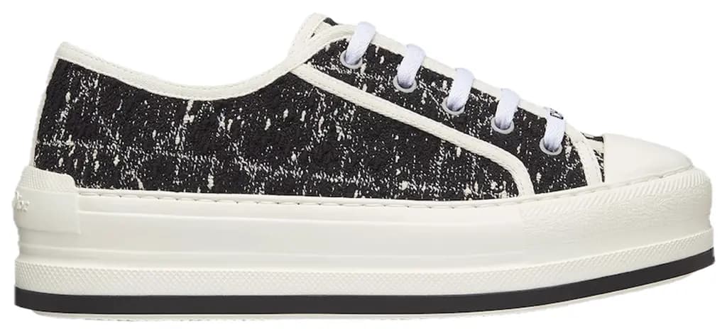 Giày Dior Walk'n'Dior Platform Sneaker 'Black' KCK386CTW-S17X