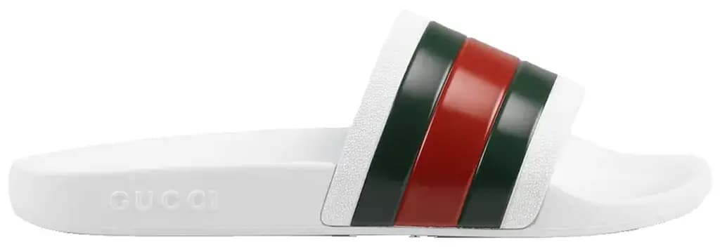 Dép Gucci Pursuit Pool Slides 'White' 308234-GIB10-9079