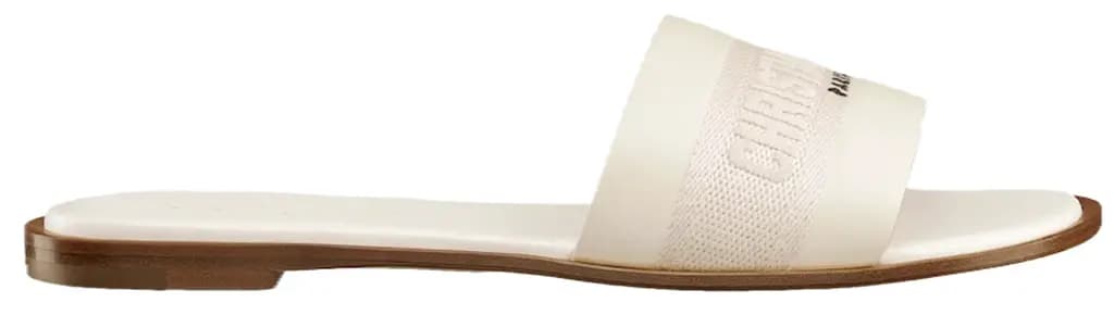 Dép Dior Dway Slide 'White' KCQ986CEY-S03W