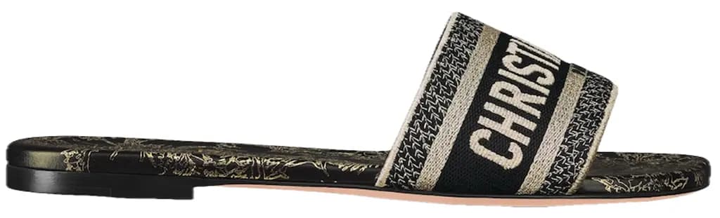 Dép Dior Dway Slide 'Black' KCQ209CDI-S21X