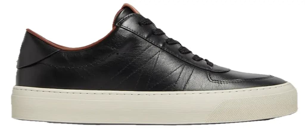 Giày Moncler Monclub Leather Sneakers 'Black' J209A4M00140M4288999