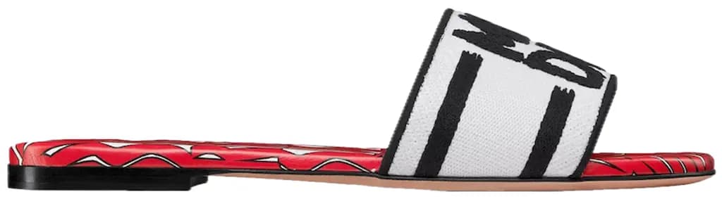Dép Dior Dway Slide 'Red' KCO109EZO-S22R