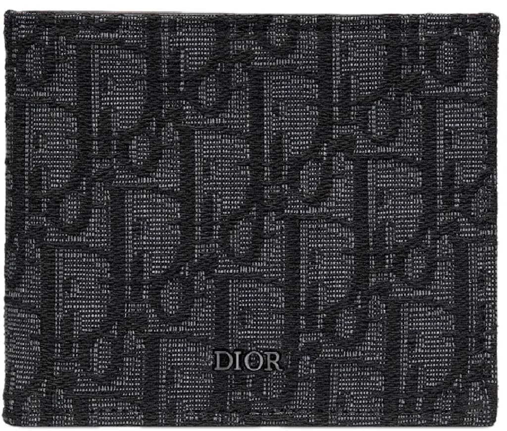 Ví Dior Wallet 'Black' 2OBBH027YSE-H03E