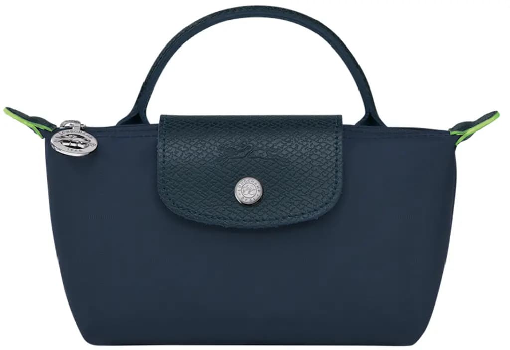 Túi Longchamp Le Pliage Green Pouch With Handle 'Navy' 34175919P68