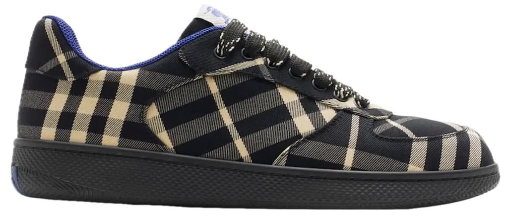 Giày Burberry Check Terrace Sneakers 'Black' 80953701
