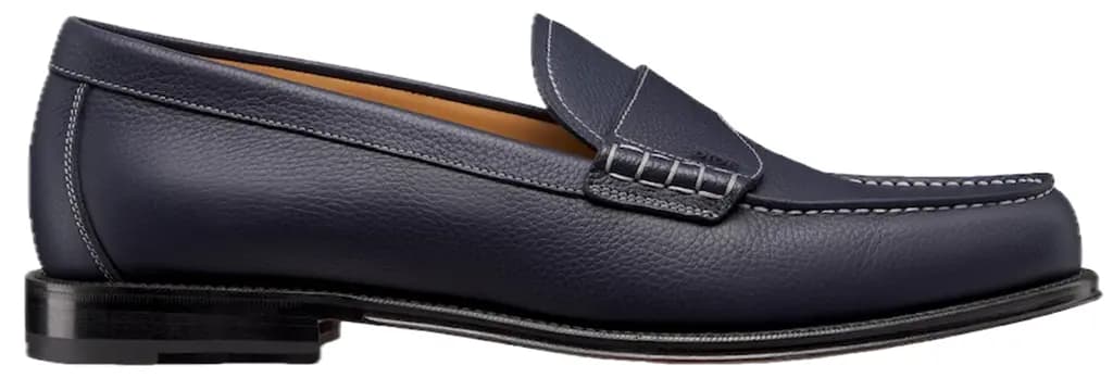 Giày Dior Granville Loafer 'Deep Blue' 3LO146YJK-H520