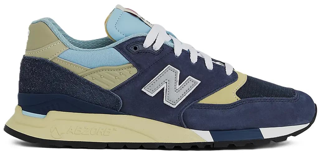 Giày New Balance 998 MiUSA 'Navy Chrome Blue' U998CB
